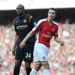Robin van Persie (Arsenal) Patrick Vieira (Man City). Arsenal 0: 0 Manchester City