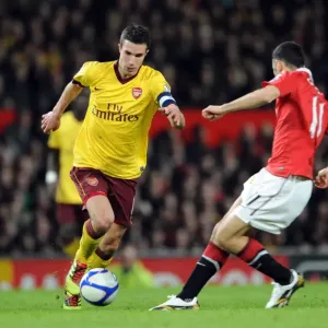 Robin van Persie (Arsenal) Ryan Giggs (Man Utd). Manchester United 2: 0 Arsenal