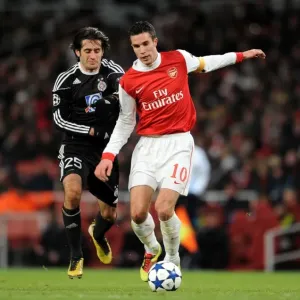 Robin van Persie Print, UEFA Champions League Group H Robin van Persie Print, UEFA Champions League Group H