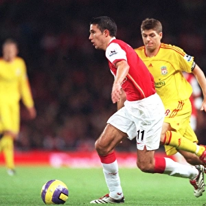 Robin van Persie (Arsenal) Steven Gerrard (Liverpool)