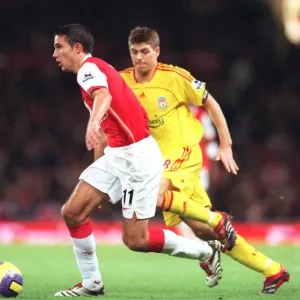 Roberto Van Persie (Arsenal) Steven Gerrard (Liverpool) Roberto Van Persie (Arsenal) Steven Gerrard (Liverpool)