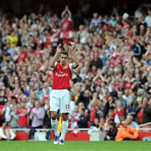 Robin van Persie Bids Farewell: Arsenal's 3-0 Victory Over Bolton Wanderers, Emirates Stadium, 2011