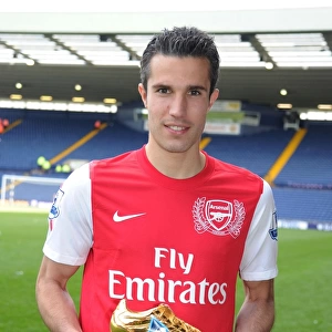 Robin van Persie Claims Golden Boot after West Bromwich Albion vs. Arsenal