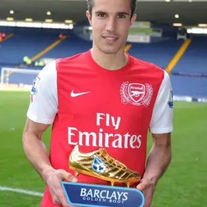 Robin van Persie Claims Golden Boot after West Bromwich Albion vs. Arsenal Robin van Persie Claims Golden Boot after West Bromwich Albion vs. Arsenal