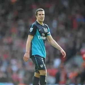 Robin van Persie Faces Liverpool: Arsenal vs. Liverpool, Premier League 2011-12