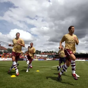 Robin van Persie and Mathieu Flamini (Arsenal) Robin van Persie and Mathieu Flamini (Arsenal)