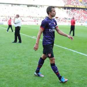 Robin van Persie: Post-Match Reflection at Cologne's Rhein Energie Stadium (August 2012)