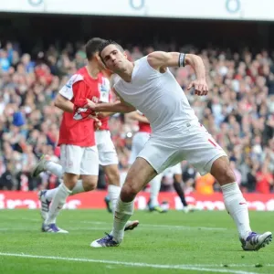 Robin van Persie Print, 2011-12 Season