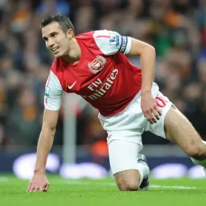 Robin van Persie in Print, Arsenal vs Wolverhampton Wanderers 2011 Robin van Persie in Print, Arsenal vs Wolverhampton Wanderers 2011