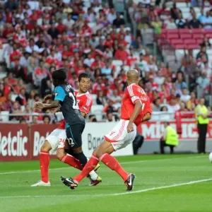 Robin van Persie Scores for Arsenal Against Benfica Print Robin van Persie Scores for Arsenal Against Benfica Print