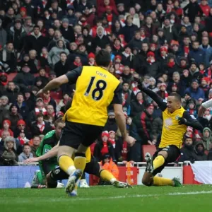 Robin van Persie Scores Brace Against Blackburn Rovers, 2011-12 Premier League