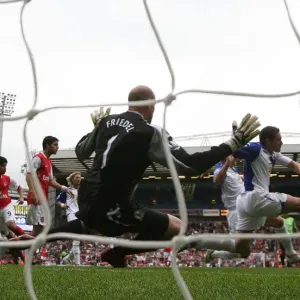 Robin van Persie Scores Dramatic Equalizer Past Brad Friedel at Ewood Park