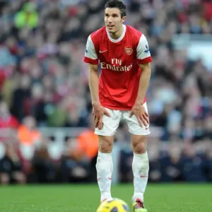 Robin van Persie Scores Duo: Arsenal 2-0 Wolverhampton Wanderers, Barclays Premier League