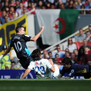 Robin van Persie Scores the First Goal: Arsenal vs. Boca Juniors, Emirates Cup 2011