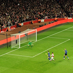 Robin van Persie Scores Thriller Past Anders Lindegaard: Arsenal vs Manchester United, Premier League 2011-12