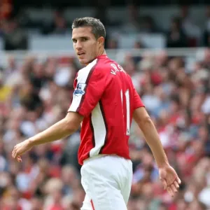 Robin van Persie Scores the Winner: Arsenal 1-0 West Bromwich Albion, FA Premier League, 2008