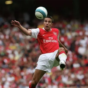 Robin van Persie Scores the Winning Goal Print Robin van Persie Scores the Winning Goal Print