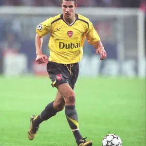 Robin van Persie: Scoring for Arsenal Against Hamburg in the 2006-07 Champions League