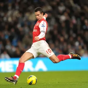 Robin van Persie: The Showdown at Etihad Stadium - Manchester City vs. Arsenal, 2011-12 Premier League