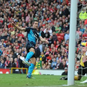 Robin van Persie Strikes Again: Manchester United vs. Arsenal, 2011-12 Premier League Robin van Persie Strikes Again: Manchester United vs. Arsenal, 2011-12 Premier League