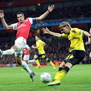 Robin van Persie's Brace: Arsenal's 2-0 UEFA Champions League Victory over Borussia Dortmund (November 23, 2011)