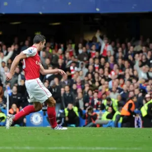 Robin van Persie's Brace: Arsenal's Thrilling 3-5 Comeback Victory Over Chelsea in the Premier League (2011)