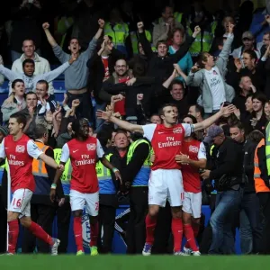 Robin van Persie's Brace: Arsenal's Thrilling 3-5 Comeback Win Against Chelsea (Stamford Bridge, 29/10/11)
