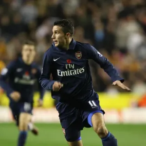 Robin van Persie's Brilliance: Arsenal's 4-1 Victory Over Wolves, 2009 Robin van Persie's Brilliance: Arsenal's 4-1 Victory Over Wolves, 2009