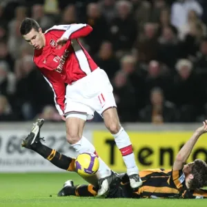 Robin van Persie's Brilliance: Arsenal's Triumph Over Hull City (17.01.2009)