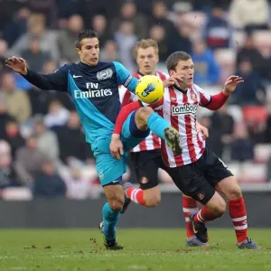 Robin van Persie's Brilliant Brace: Arsenal's 2-1 Victory Over Sunderland in the Premier League, Stadium of Light, 11/2/12 Robin van Persie's Brilliant Brace: Arsenal's 2-1 Victory Over Sunderland in the Premier League, Stadium of Light, 11/2/12