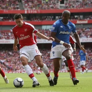 Robin van Persie's Brilliant Performance: Arsenal's 4-1 Victory over Portsmouth (22/8/09)