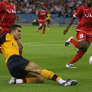 Robin van Persie's Debut: Arsenal's 2-0 Victory Over FC Twente in Champions League Qualifier