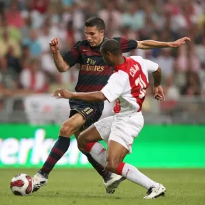 Robin van Persie's Debut Goal: Arsenal Triumphs Over Ajax 1-0 at ArenA, Amsterdam (April 8, 2007) Robin van Persie's Debut Goal: Arsenal Triumphs Over Ajax 1-0 at ArenA, Amsterdam (April 8, 2007)