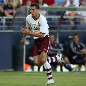 Robin van Persie's Debut Goal: Arsenal's 1-0 Win Over Salzburg in Pre-Season Friendly, 2007