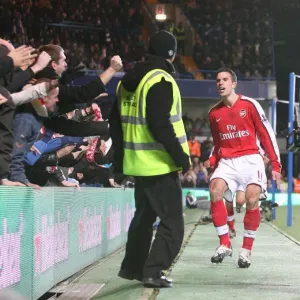 Robin van Persie's Debut Goal: Arsenal's Historic 2-1 Win Over Chelsea, 2008