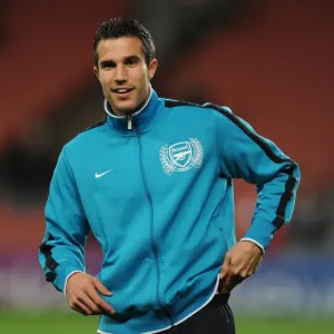 Robin van Persie's Determined Performance: Arsenal vs Marseille, UEFA Champions League, Group F, Emirates Stadium, 1/11/11 Robin van Persie's Determined Performance: Arsenal vs Marseille, UEFA Champions League, Group F, Emirates Stadium, 1/11/11