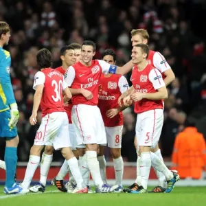 Robin van Persie's Double: Arsenal's Triumph over Borussia Dortmund in the UEFA Champions League (November 23, 2011)