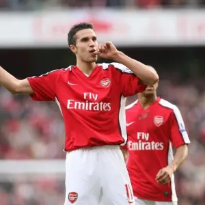 Robin van Persie's Hat-Trick: Arsenal 3-0 Tottenham Hotspur, Premier League, 2009