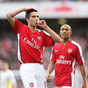 Robin van Persie's Hat-Trick: Arsenal's 3-0 Victory Over Tottenham Hotspur, Premier League, 2009