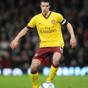 Robin van Persie's Heartbreaking FA Cup Defeat at Old Trafford: Manchester United 2-0 Arsenal