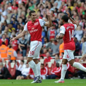 Robin van Persie's Milestone Moment: Arsenal's 3-0 Victory - Van Persie Scores His 100th Goal for The Gunners (vs. Bolton Wanderers, 2011-12) Robin van Persie's Milestone Moment: Arsenal's 3-0 Victory - Van Persie Scores His 100th Goal for The Gunners (vs. Bolton Wanderers, 2011-12)