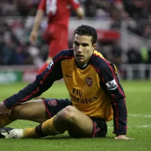 Robin van Persie's Stalemate at Middlesbrough: Arsenal's Star Striker Shines in a 1:1 Premier League Battle Robin van Persie's Stalemate at Middlesbrough: Arsenal's Star Striker Shines in a 1:1 Premier League Battle