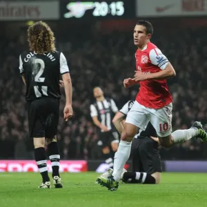 Robin van Persie's Strike: Arsenal vs. Newcastle United, Premier League 2011-12 Robin van Persie's Strike: Arsenal vs. Newcastle United, Premier League 2011-12