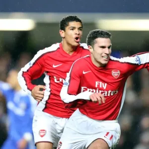 Robin van Persie Print: A Moment of Elegance Robin van Persie Print: A Moment of Elegance