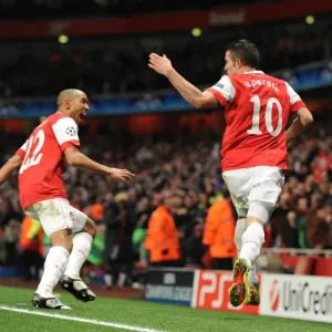 Robin van Persie's Thriller: Arsenal's Historic 2-1 Victory Over Barcelona (16/2/2011)