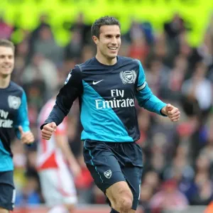 Robin van Persie's Thrilling Goal: Arsenal's Victory at Stoke City (2011-12)