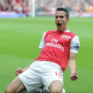 Robin van Persie Print (Arsenal v Sunderland 2011-12) Robin van Persie Print (Arsenal v Sunderland 2011-12)
