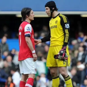 Rosicky and Cech: A Moment of Respite Amidst the Chelsea v Arsenal Rivalry (2013-14) Rosicky and Cech: A Moment of Respite Amidst the Chelsea v Arsenal Rivalry (2013-14)
