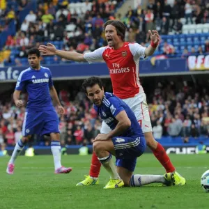Rosicky and Fabregas Clash: Chelsea vs. Arsenal, Premier League 2014-15