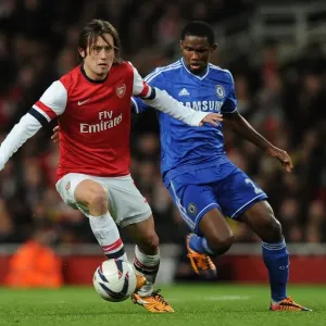 Rosicky Outwits Eto'o: Thrilling Capital One Cup Showdown Between Arsenal and Chelsea Rosicky Outwits Eto'o: Thrilling Capital One Cup Showdown Between Arsenal and Chelsea